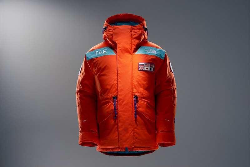 The North Face Trans-Antarctica Collection release information outerwear