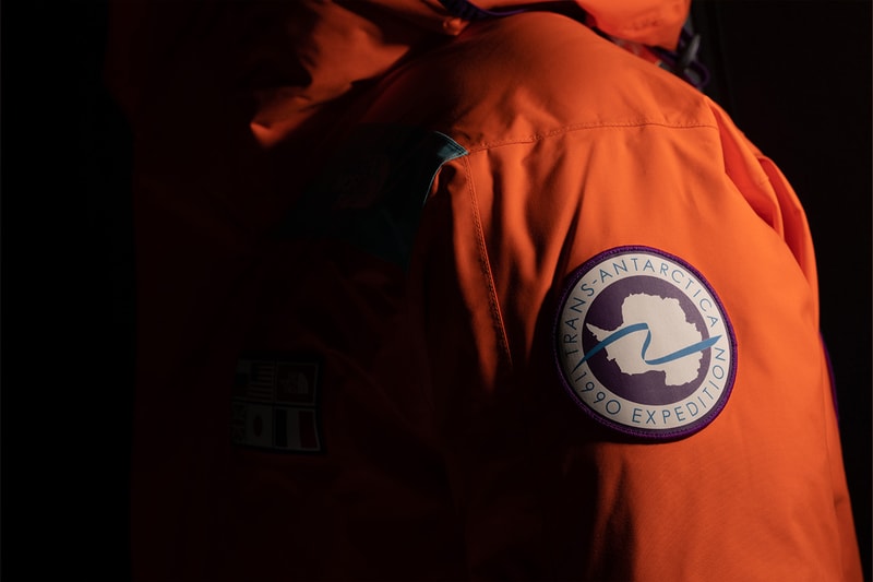 The North Face Trans-Antarctica Collection release information outerwear