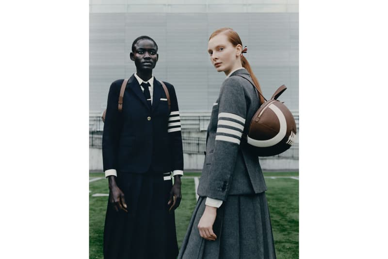 Thom Browne's 2021 Football Capsule Collection Revisits Traditional Silhouettes