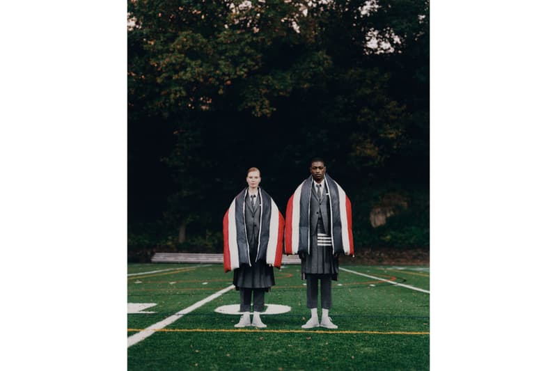 Thom Browne's 2021 Football Capsule Collection Revisits Traditional Silhouettes