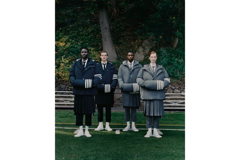 Thom Browne's 2021 Football Capsule Collection Revisits Traditional Silhouettes