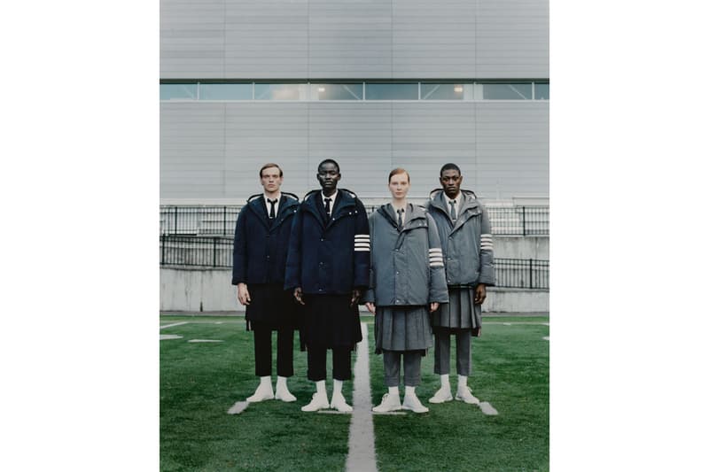 Thom Browne's 2021 Football Capsule Collection Revisits Traditional Silhouettes