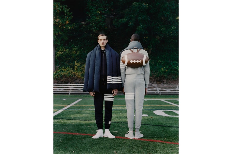 Thom Browne's 2021 Football Capsule Collection Revisits Traditional Silhouettes