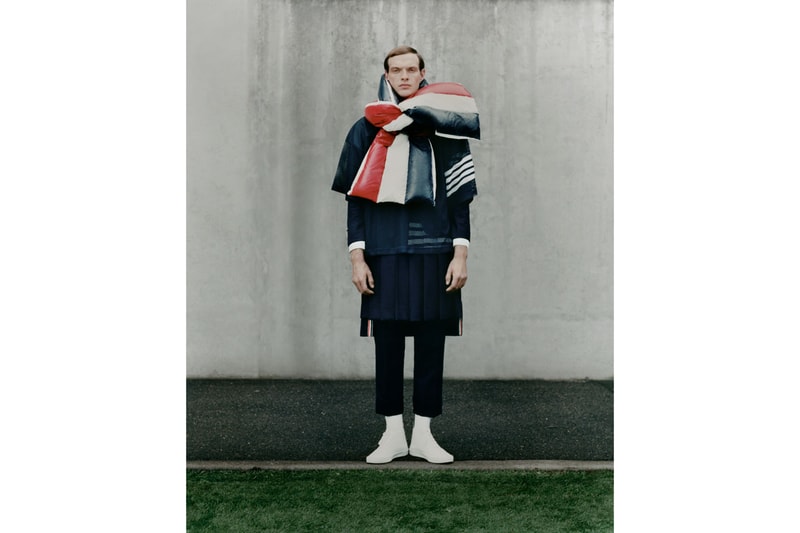 Thom Browne's 2021 Football Capsule Collection Revisits Traditional Silhouettes