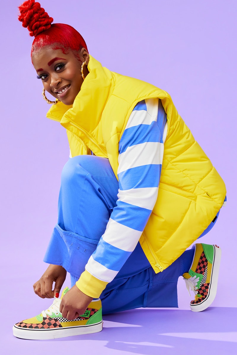 Tierra Whack x Vans Footwear Apparel Collection 2021 Old Skool Style 36 Half Cab Standard Snow MTE