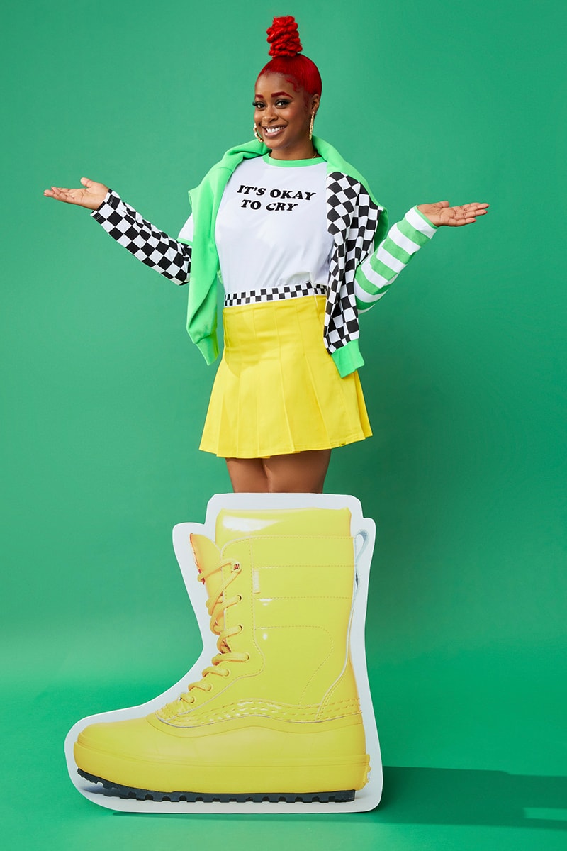 Tierra Whack x Vans Footwear Apparel Collection 2021 Old Skool Style 36 Half Cab Standard Snow MTE