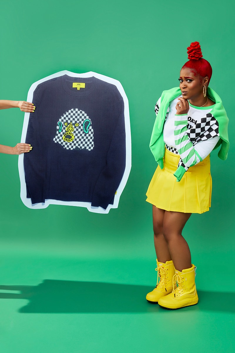 Tierra Whack x Vans Footwear Apparel Collection 2021 Old Skool Style 36 Half Cab Standard Snow MTE