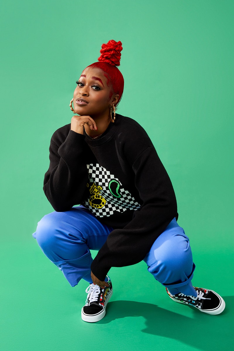 Tierra Whack x Vans Footwear Apparel Collection 2021 Old Skool Style 36 Half Cab Standard Snow MTE