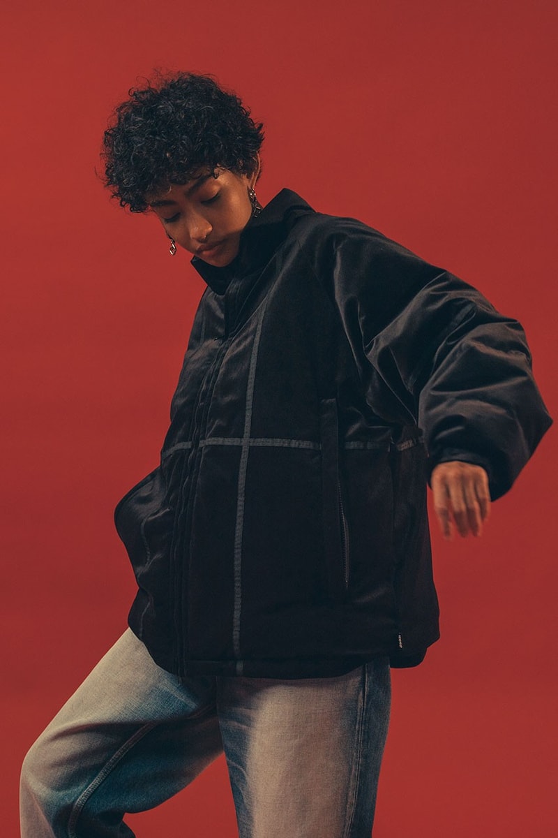 TIGHTBOOTH x BlackEyePatch "TBEP" Collection Info fashion japan fire flame skateboard caps pullovers anorak hoodies jackets beige blue white Rio Morishige