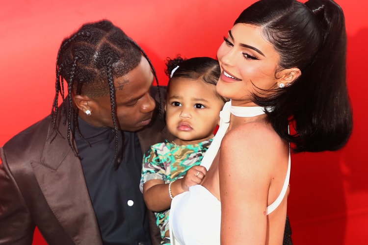 Travis Scott Gifts Kylie Jenner and Stormi Webster Matching Iced Out Diamond Rings