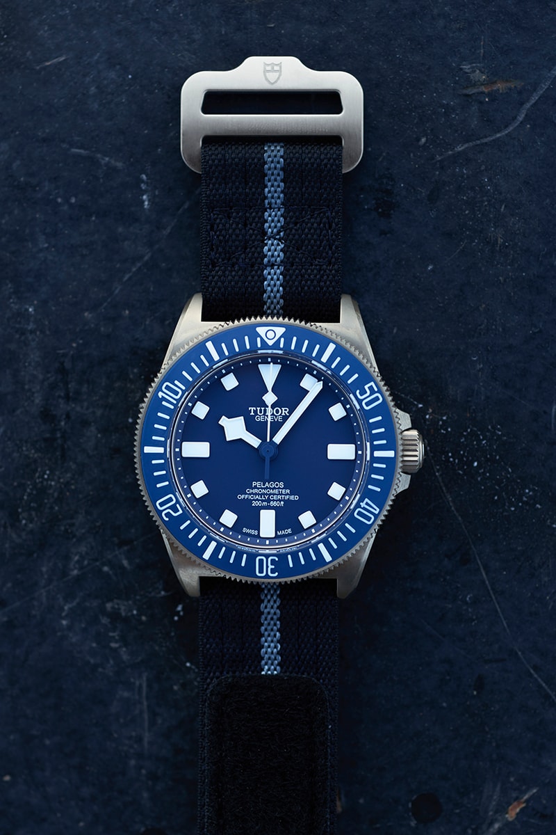 Tudor Renews Association With Marine Nationale French Navy For Fixed Lug Titanium Diver
