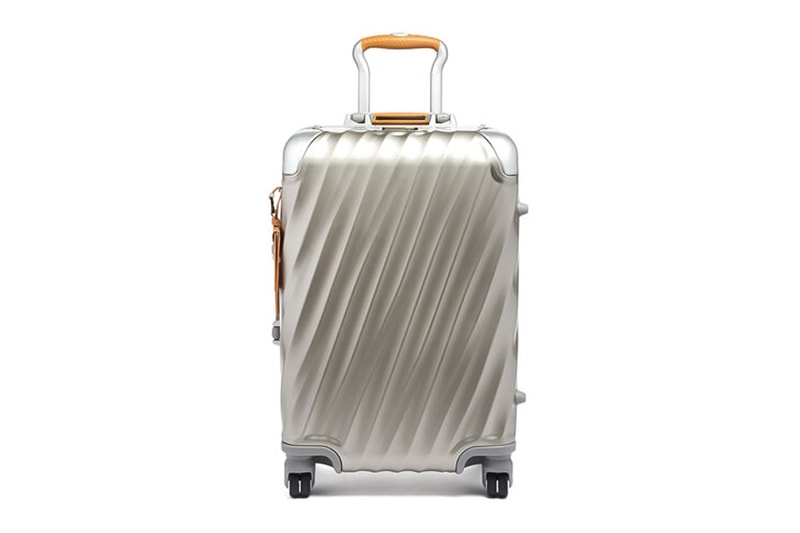TUMI 19 Degree Titanium Luggage series metal aluminum luggage suitcases 