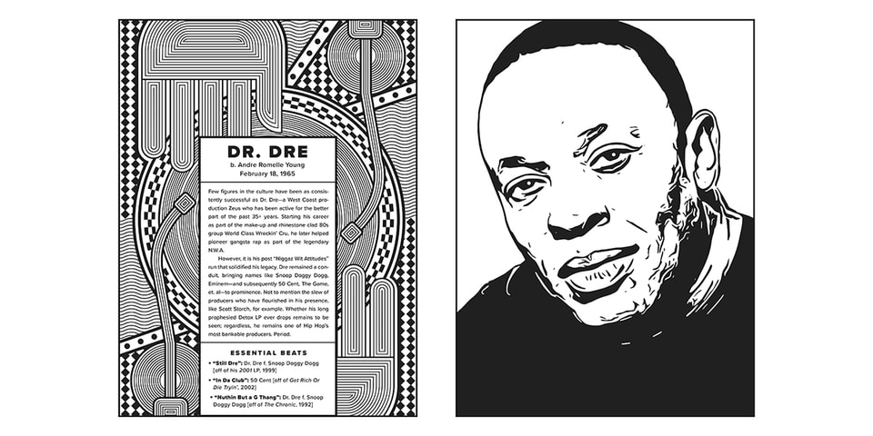 Celebrate Hip-Hop History Month With Riley Wallace's 'Hip-Hop's Greatest Producers Coloring Book Vol. 1'