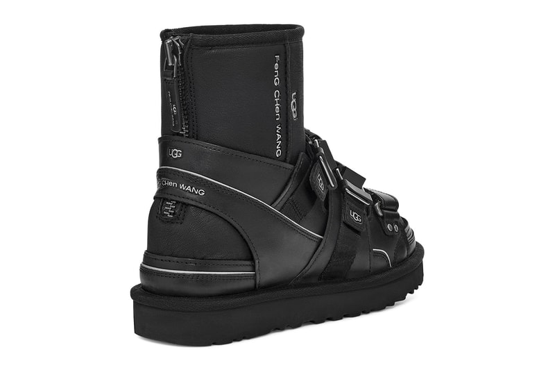 Feng Chen Wang Reveals Deconstructed 3-in-1 UGG Boots for FW21 LVMH prize sandals bucket hat slides snowboard boots scok liner uggplush summer winter footwear collection release info available online 