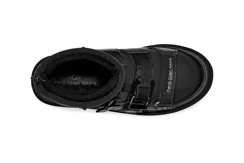 Feng Chen Wang Reveals Deconstructed 3-in-1 UGG Boots for FW21 LVMH prize sandals bucket hat slides snowboard boots scok liner uggplush summer winter footwear collection release info available online 