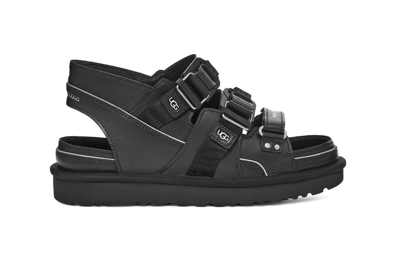 Feng Chen Wang Reveals Deconstructed 3-in-1 UGG Boots for FW21 LVMH prize sandals bucket hat slides snowboard boots scok liner uggplush summer winter footwear collection release info available online 