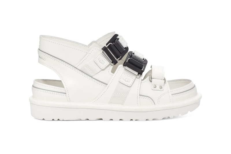 Feng Chen Wang Reveals Deconstructed 3-in-1 UGG Boots for FW21 LVMH prize sandals bucket hat slides snowboard boots scok liner uggplush summer winter footwear collection release info available online 