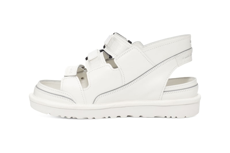 Feng Chen Wang Reveals Deconstructed 3-in-1 UGG Boots for FW21 LVMH prize sandals bucket hat slides snowboard boots scok liner uggplush summer winter footwear collection release info available online 