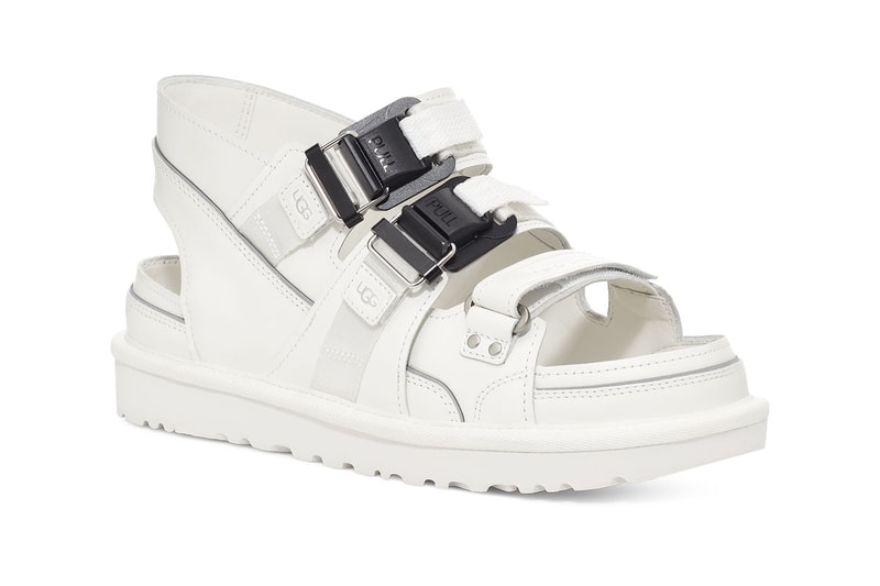 Feng Chen Wang Reveals Deconstructed 3-in-1 UGG Boots for FW21 LVMH prize sandals bucket hat slides snowboard boots scok liner uggplush summer winter footwear collection release info available online 