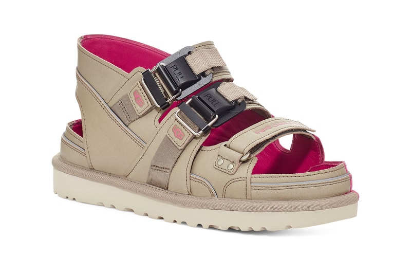 Feng Chen Wang Reveals Deconstructed 3-in-1 UGG Boots for FW21 LVMH prize sandals bucket hat slides snowboard boots scok liner uggplush summer winter footwear collection release info available online 