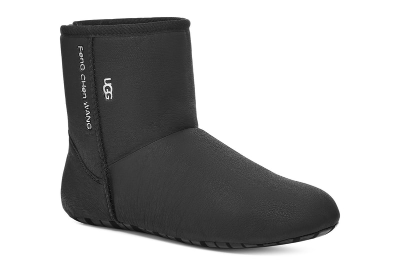 Feng Chen Wang Reveals Deconstructed 3-in-1 UGG Boots for FW21 LVMH prize sandals bucket hat slides snowboard boots scok liner uggplush summer winter footwear collection release info available online 