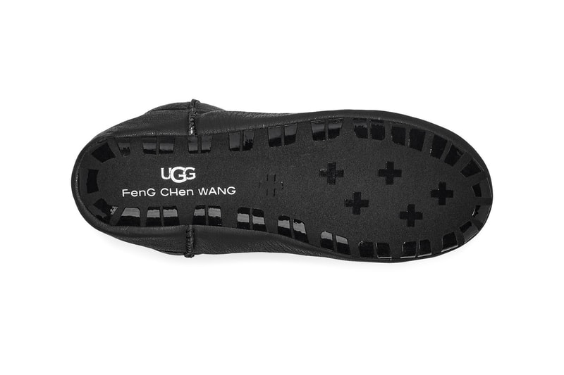 Feng Chen Wang Reveals Deconstructed 3-in-1 UGG Boots for FW21 LVMH prize sandals bucket hat slides snowboard boots scok liner uggplush summer winter footwear collection release info available online 
