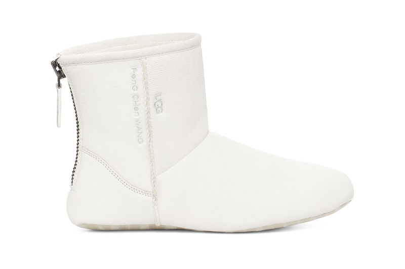Feng Chen Wang Reveals Deconstructed 3-in-1 UGG Boots for FW21 LVMH prize sandals bucket hat slides snowboard boots scok liner uggplush summer winter footwear collection release info available online 