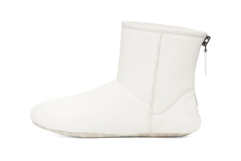 Feng Chen Wang Reveals Deconstructed 3-in-1 UGG Boots for FW21 LVMH prize sandals bucket hat slides snowboard boots scok liner uggplush summer winter footwear collection release info available online 