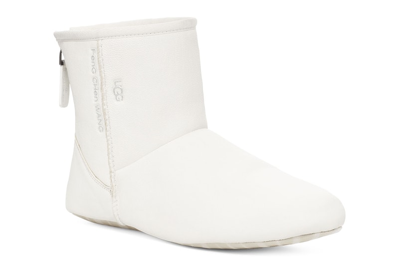 Feng Chen Wang Reveals Deconstructed 3-in-1 UGG Boots for FW21 LVMH prize sandals bucket hat slides snowboard boots scok liner uggplush summer winter footwear collection release info available online 