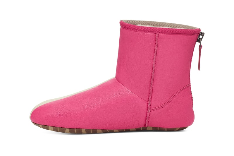 Feng Chen Wang Reveals Deconstructed 3-in-1 UGG Boots for FW21 LVMH prize sandals bucket hat slides snowboard boots scok liner uggplush summer winter footwear collection release info available online 