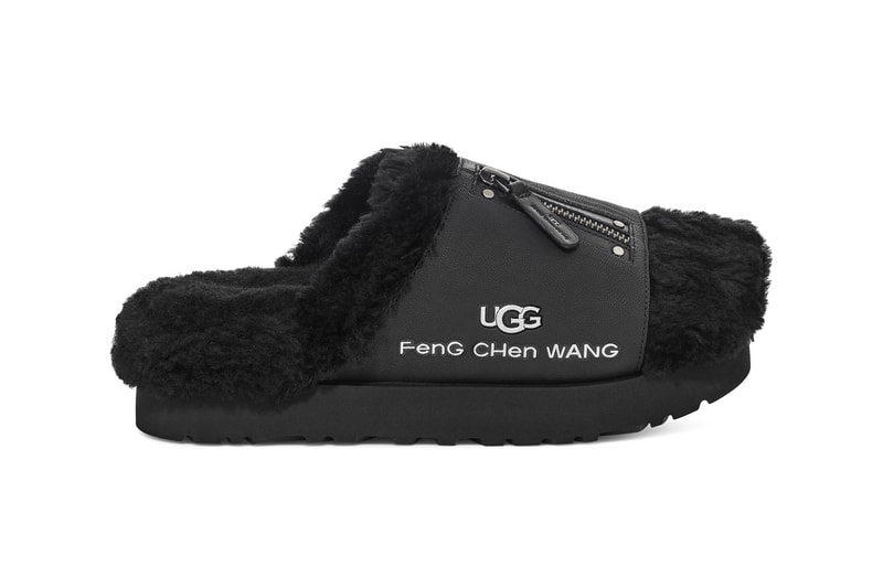 Feng Chen Wang Reveals Deconstructed 3-in-1 UGG Boots for FW21 LVMH prize sandals bucket hat slides snowboard boots scok liner uggplush summer winter footwear collection release info available online 