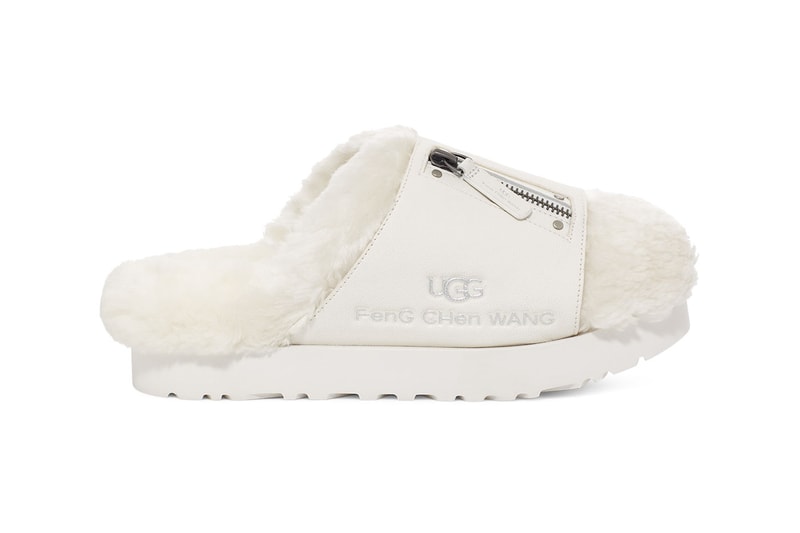 Feng Chen Wang Reveals Deconstructed 3-in-1 UGG Boots for FW21 LVMH prize sandals bucket hat slides snowboard boots scok liner uggplush summer winter footwear collection release info available online 