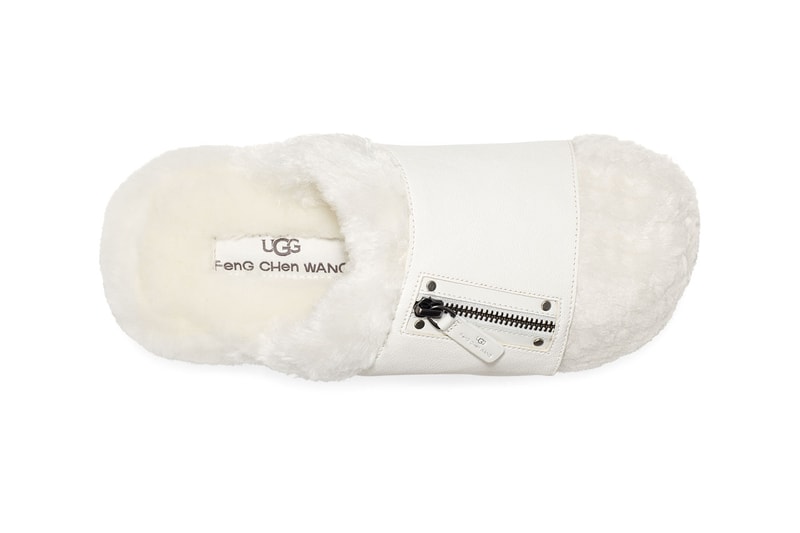 Feng Chen Wang Reveals Deconstructed 3-in-1 UGG Boots for FW21 LVMH prize sandals bucket hat slides snowboard boots scok liner uggplush summer winter footwear collection release info available online 