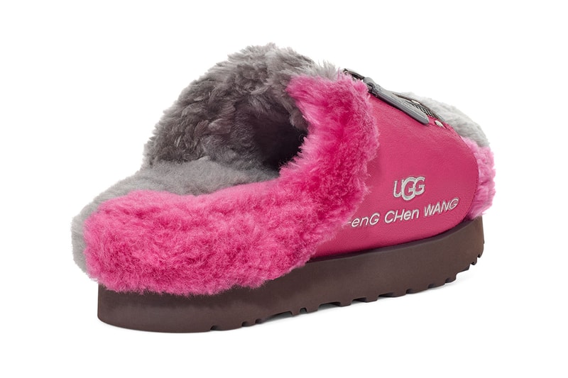 Feng Chen Wang Reveals Deconstructed 3-in-1 UGG Boots for FW21 LVMH prize sandals bucket hat slides snowboard boots scok liner uggplush summer winter footwear collection release info available online 
