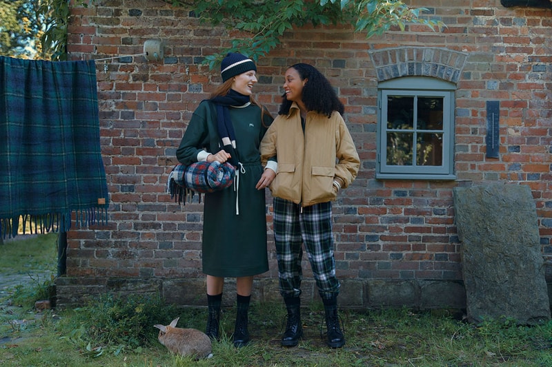 UNIQLO JW Anderson collaboration lline fw21 fall winter 2021 friday december 3 british heritage meets lifewear urban suburb jonathan anderson beatrix potter peter rabbit womens mens unisex tartan benjamin bunny yen release info