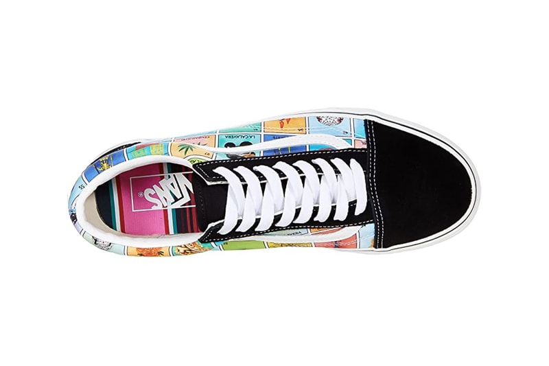 Vans "Loteria" Collection Release Info sneaker footwear Día de los Muertos festival canvas leather blackk white blue