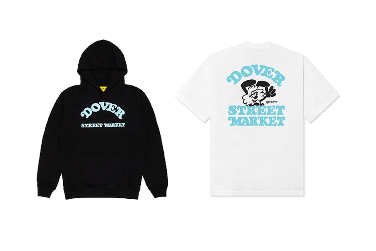 VERDY and DOVER STREET MARKET Link for Collaborative T-Shirts and Hoodies