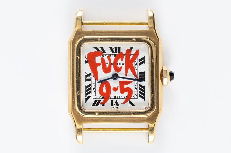 Cartier Was Originally Customized By New York Artist Travis W Simon For Punk Exhibition at The Met 