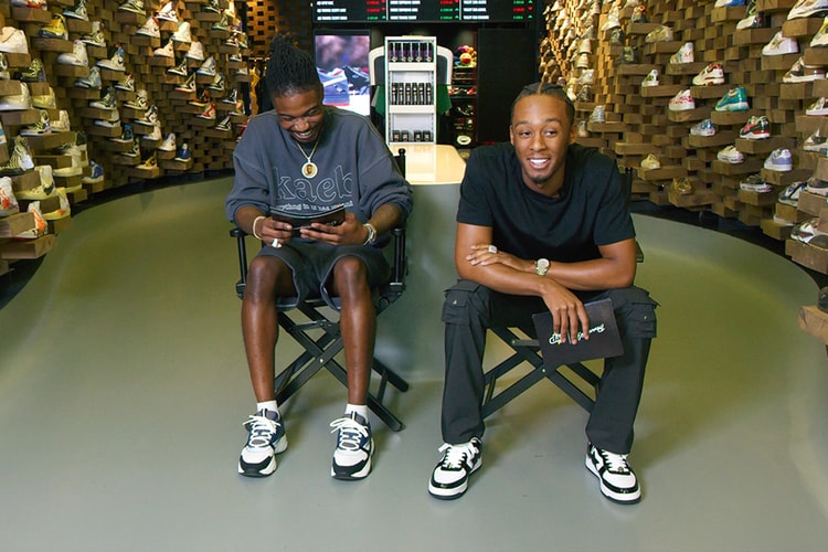 Artists Young T and Bugsey Dream of Sneaker Collabs