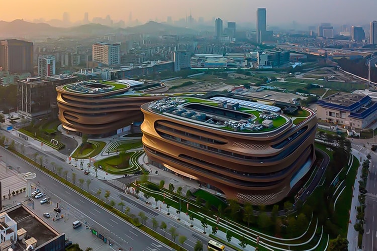 Zaha Hadid Architects Completes an Infinity Symbol Structure