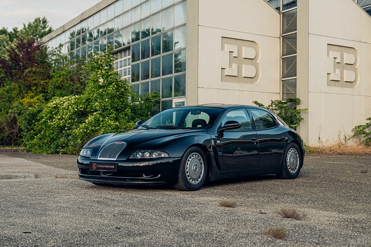 A Rare Example of Bugatti's Four-Door Super Saloon, the EB112, Is up for Sale