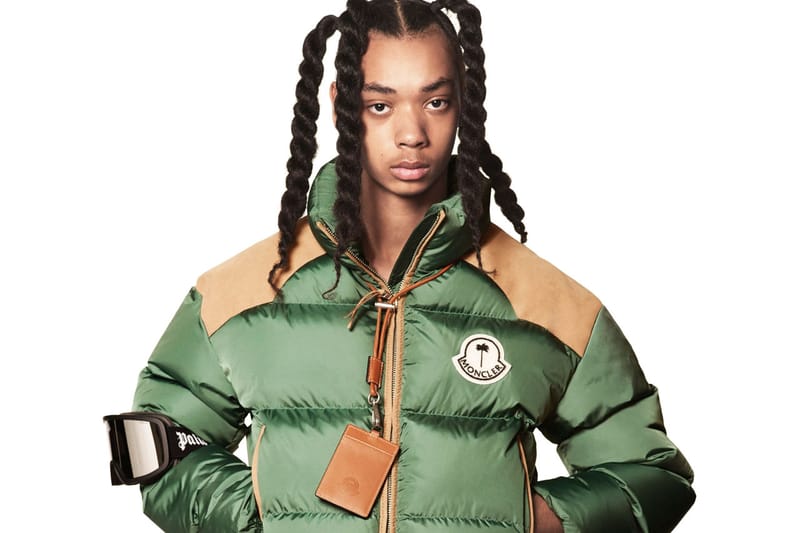 moncler palm angels bodywarmer