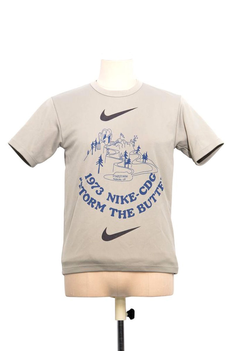 BLACK Comme des Garçons Updates its Archival Nike Running Tees