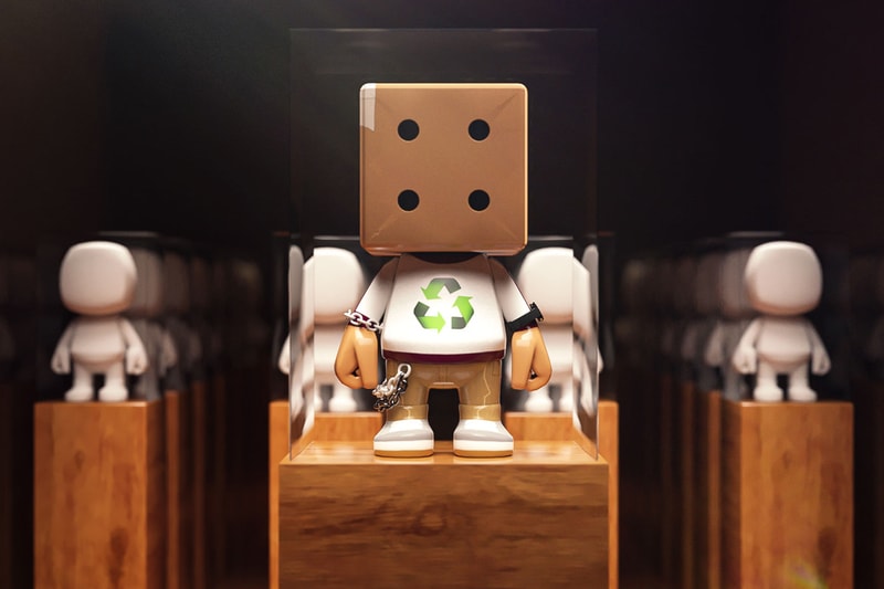 designer toys crazysmiles blankos in-game nft crypto play-to-earn video game box cube character