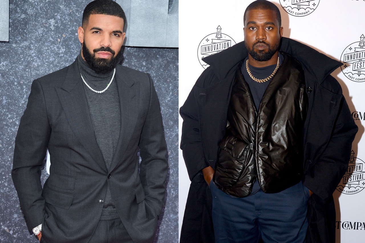 Drake Kanye West Yikes Feature Recorded Verses Report Ye Album Pi’erre Bourne