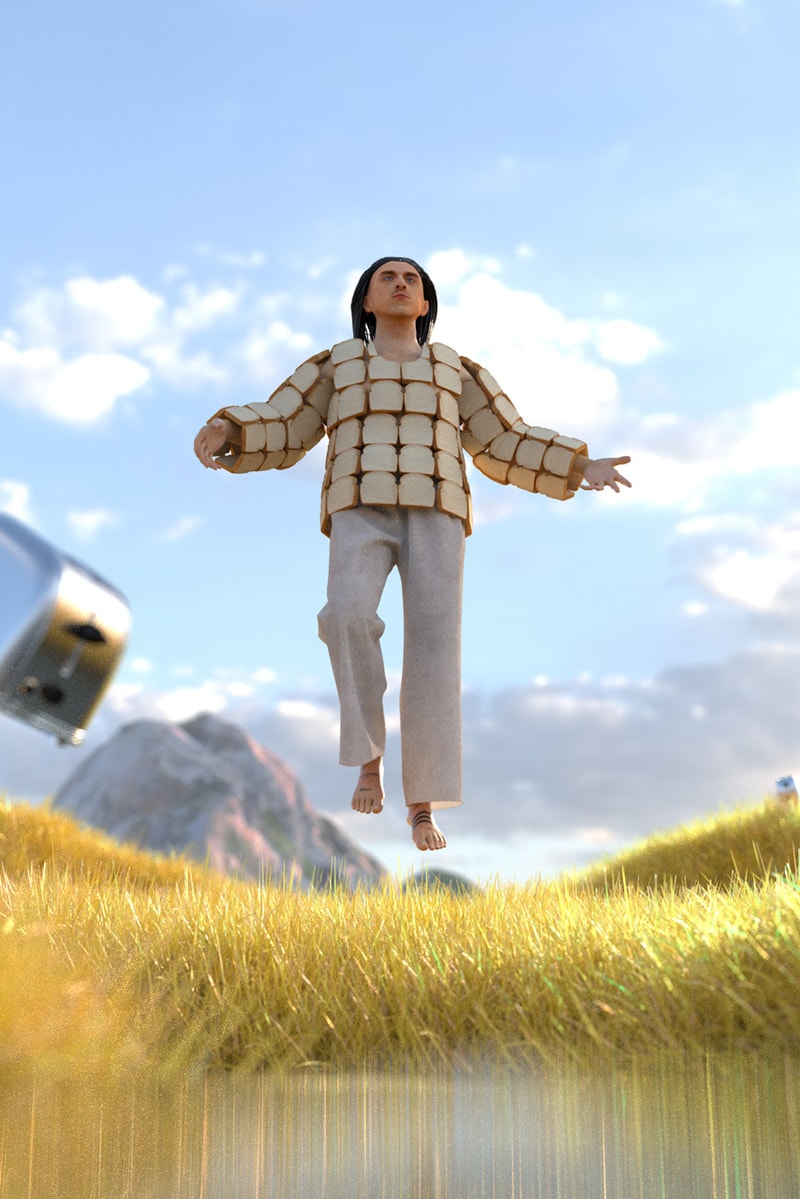 Tommy Cash Wearable NFT Fig Leaf Bread Jacket Transformers ZERO10 App AR