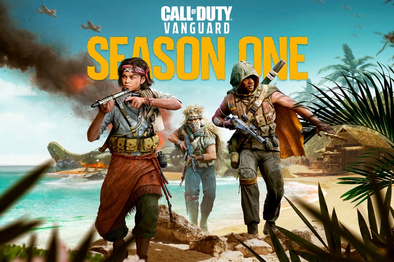 activision call of duty vanguard warzone pacific season one 1 content roadmap weapons operators characters skins perks maps 