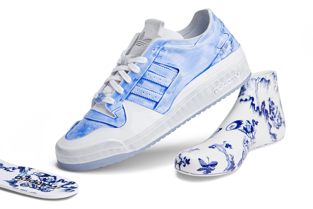 adidas originals yeenjoy ceramic chinese inspired porcelain superstar forum 84 basketball apparel range collection 