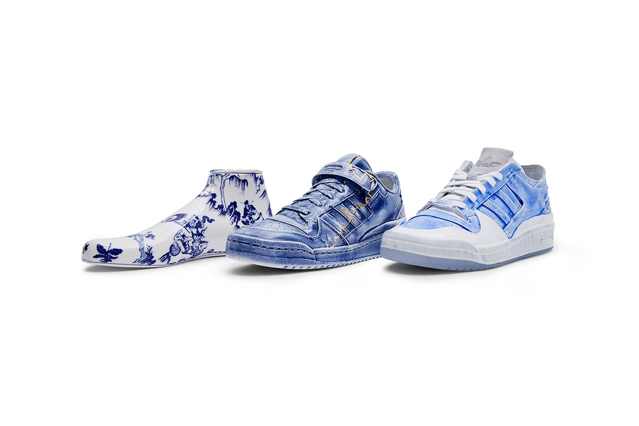 adidas originals yeenjoy ceramic chinese inspired porcelain superstar forum 84 basketball apparel range collection 