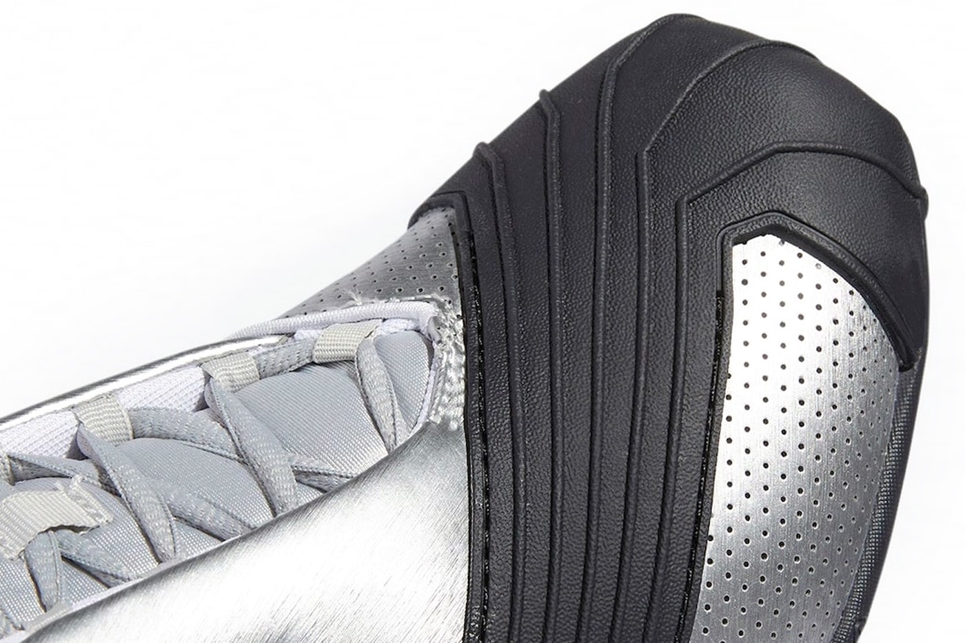 The adidas T-Mac 1 “All-Star” Release Date Tracy McGrady NBA star synthetic upper balck metallic silver blue 